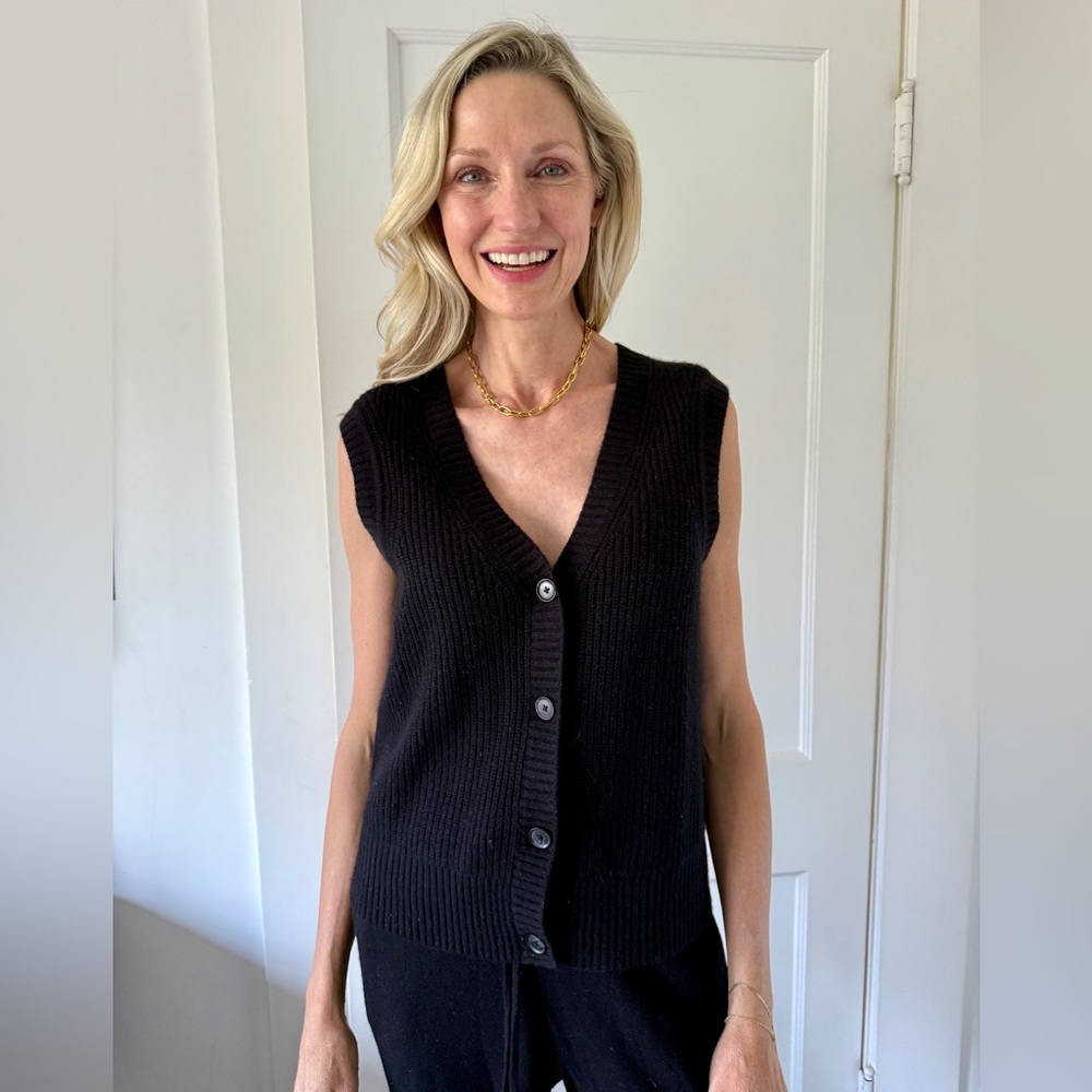 Quince Black Loungewear Set